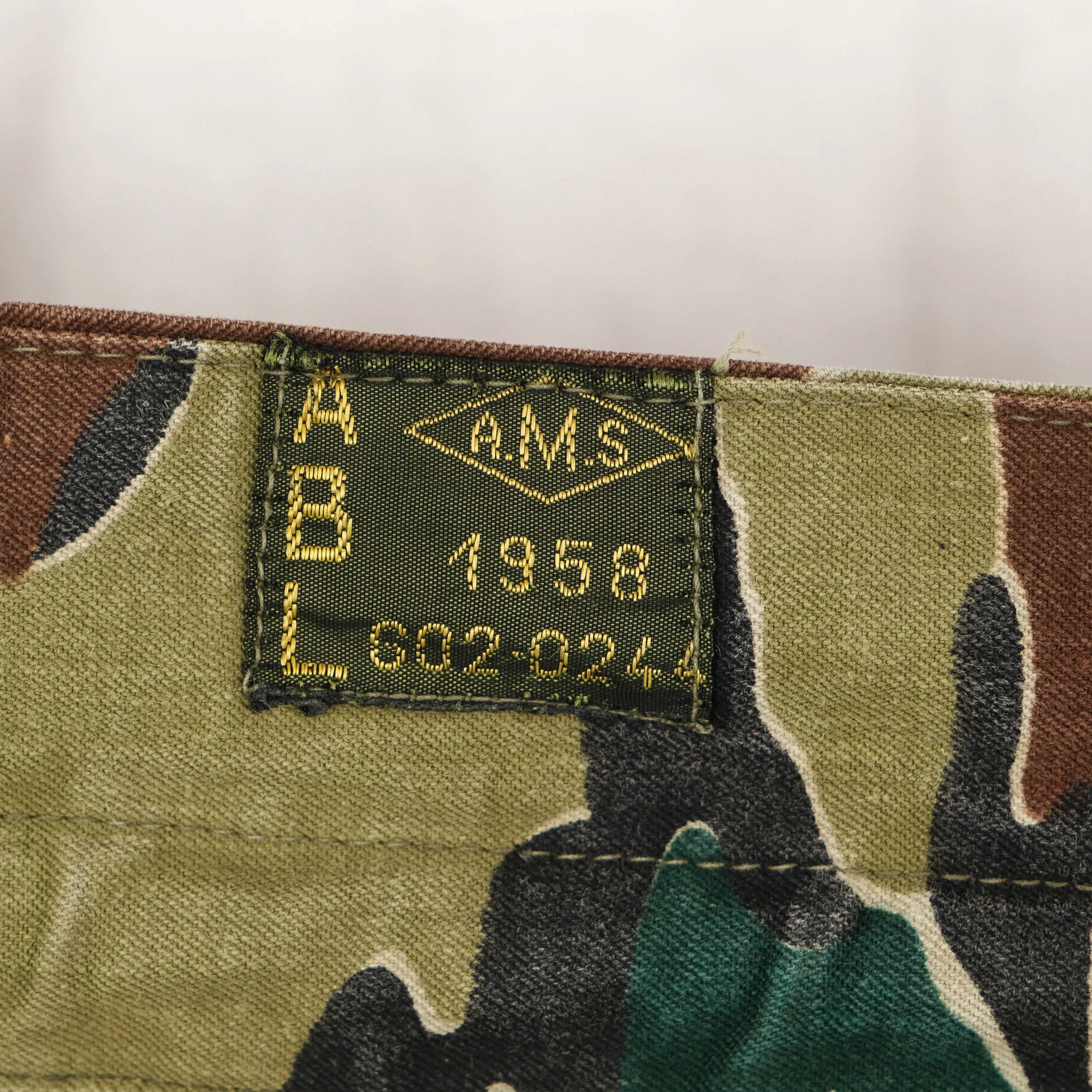 50'S BELGIAN CAMO PANTS