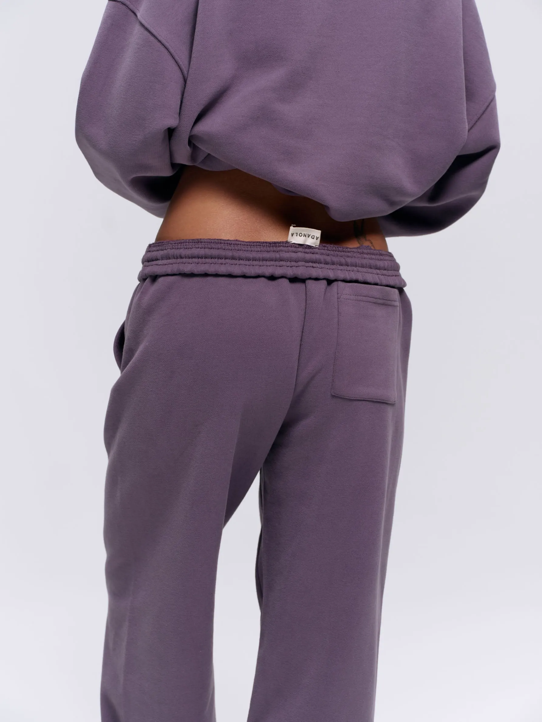 ADA Stitch Sweatpants - Violet Purple