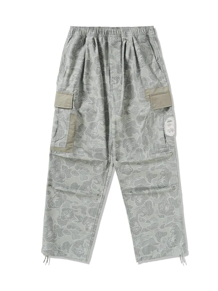 ALPHA X BAPE 6-POCKET PANTS