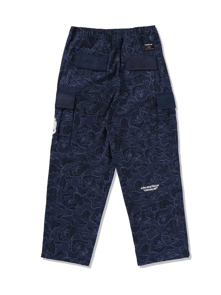 ALPHA X BAPE 6-POCKET PANTS