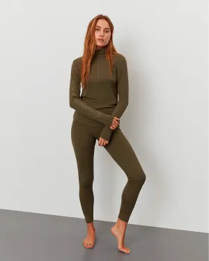 AVALINASW LEGGINGS - Army Green