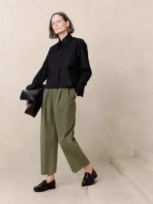 Avila Barrel-Leg Pant