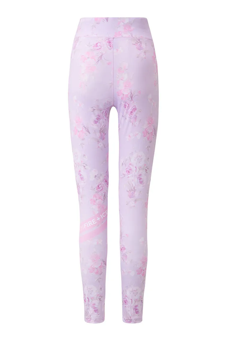 BOGNER FIRE ICE x LoveShackFancy Love Leggings - HIBISCUS