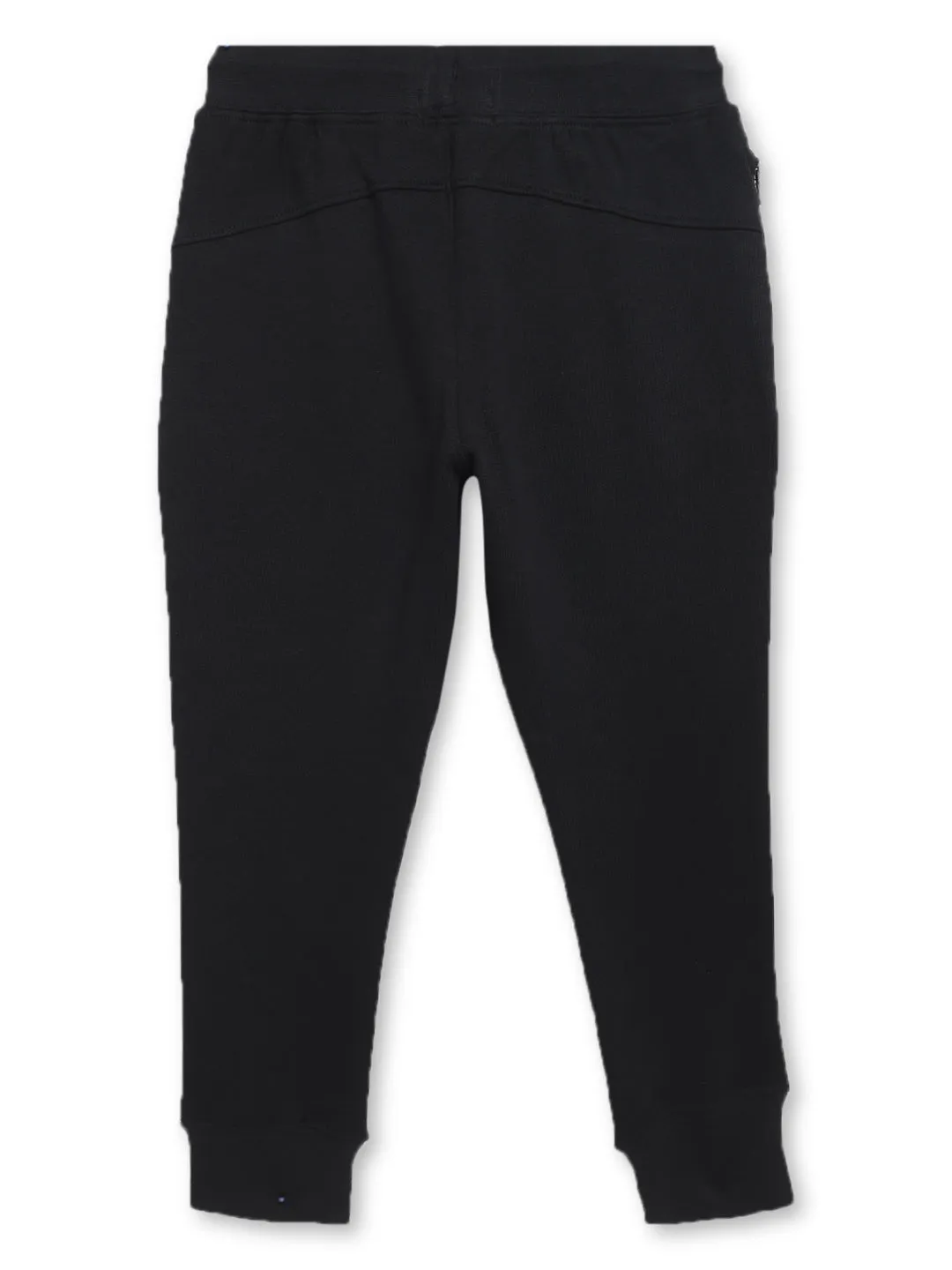 Boys Casual Black Track Pants