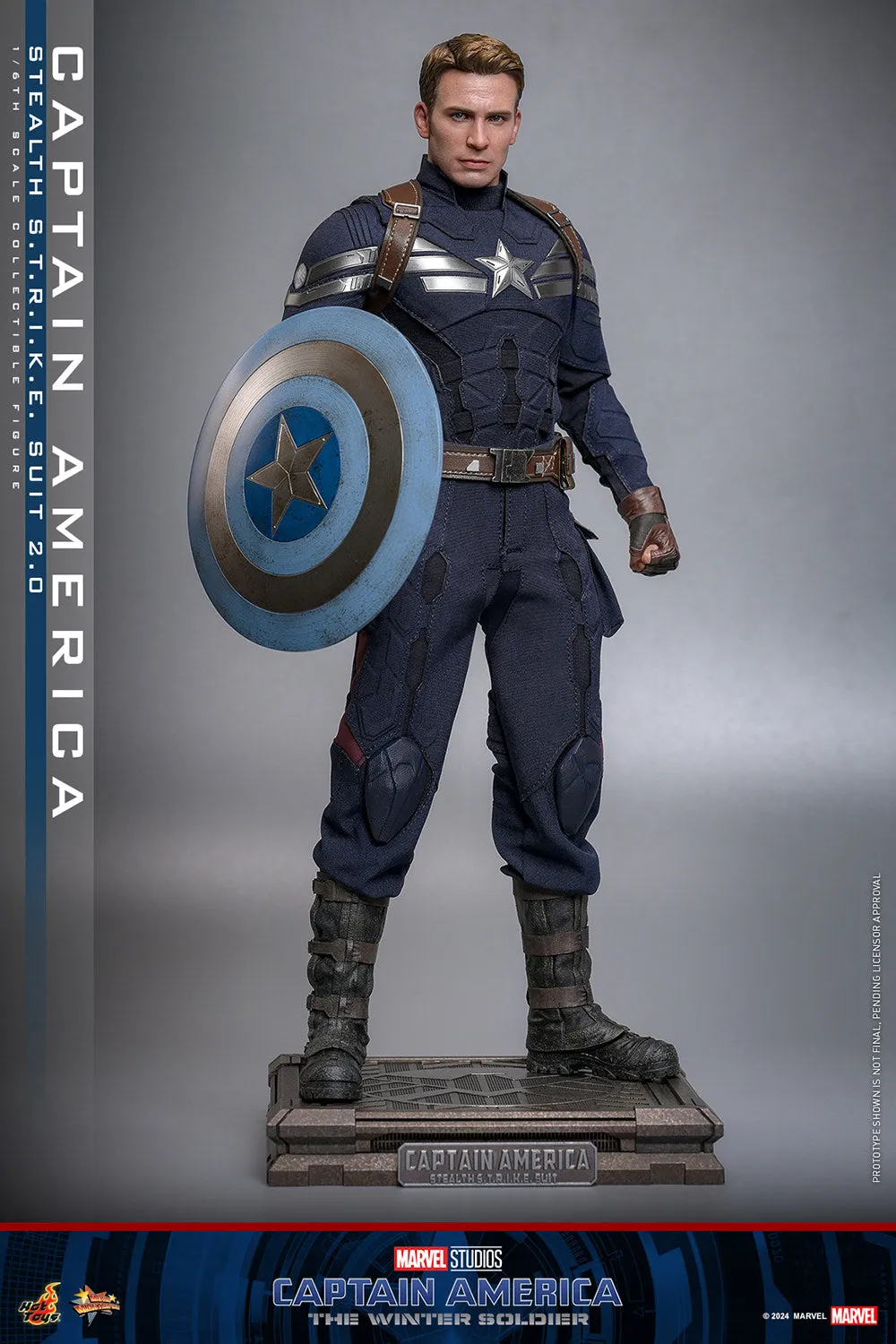 Captain America (Stealth STRIKE Suit) 2.0 Sixth Scale Figure