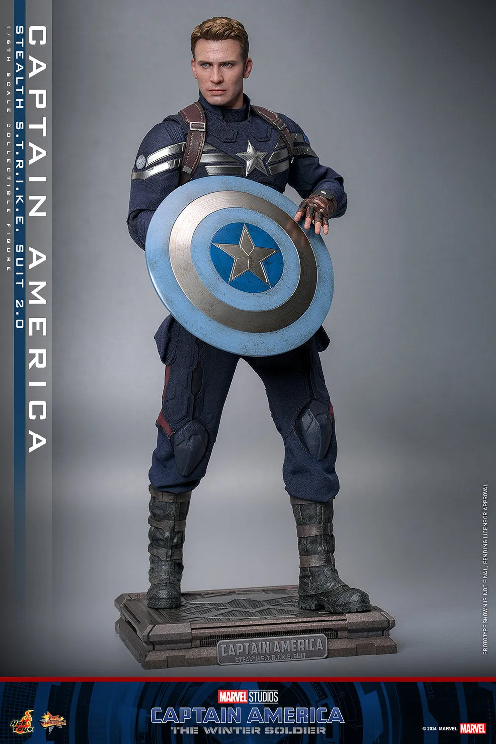 Captain America (Stealth STRIKE Suit) 2.0 Sixth Scale Figure