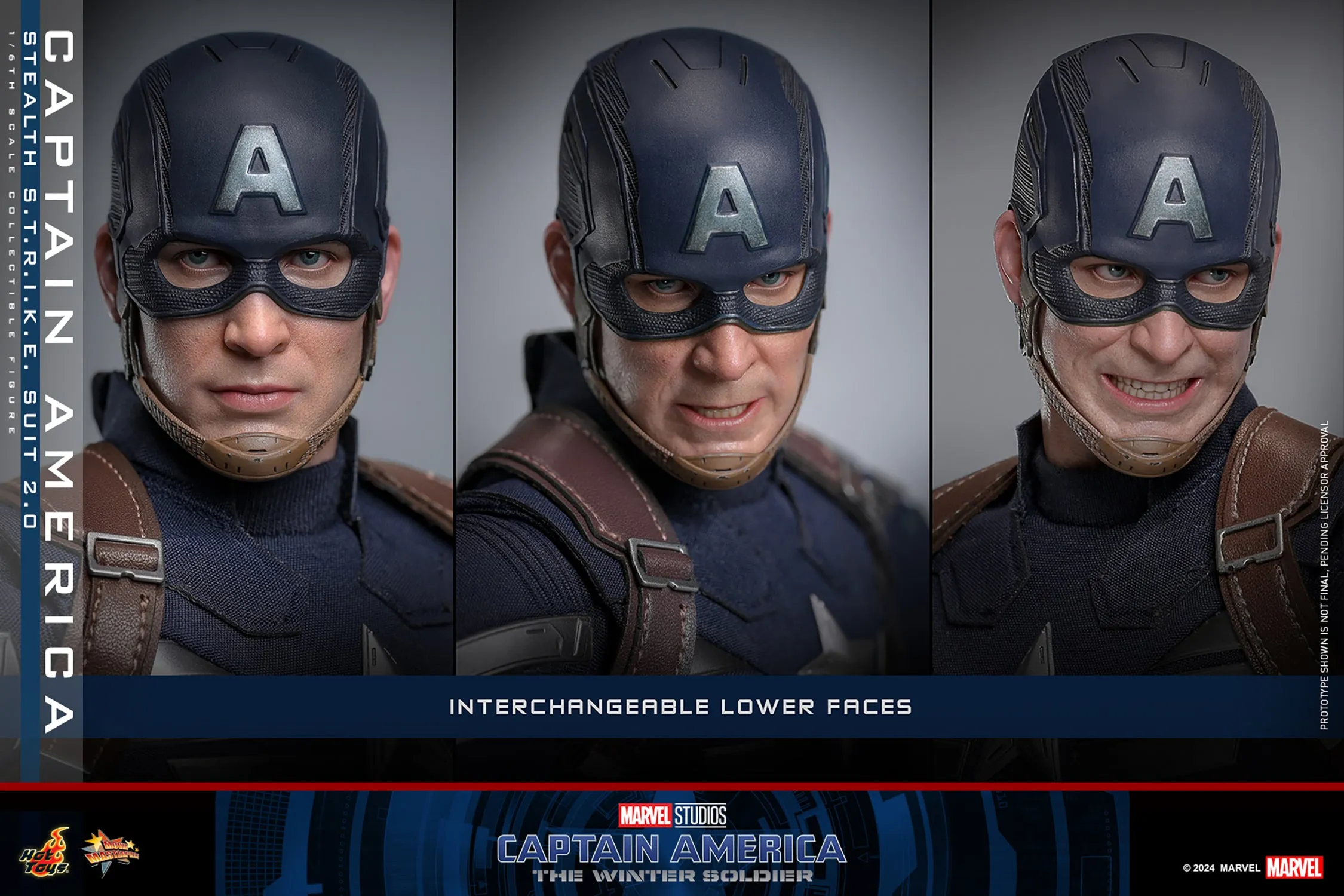 Captain America (Stealth STRIKE Suit) 2.0 Sixth Scale Figure