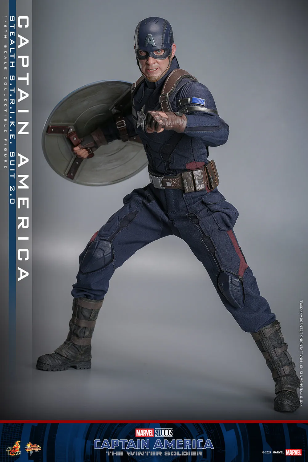 Captain America (Stealth STRIKE Suit) 2.0 Sixth Scale Figure