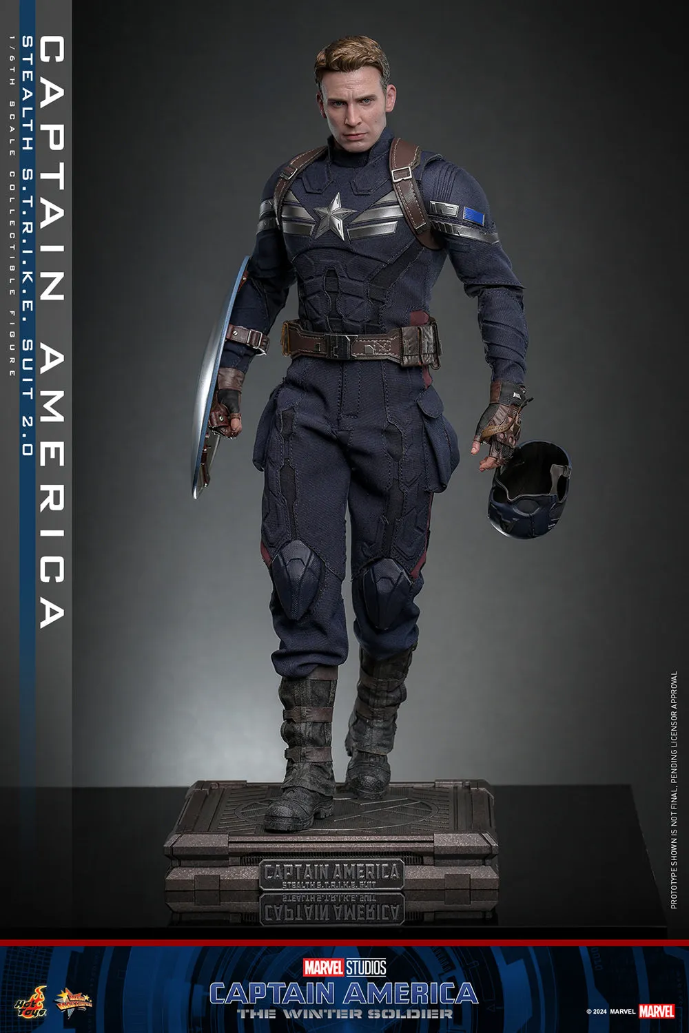 Captain America (Stealth STRIKE Suit) 2.0 Sixth Scale Figure