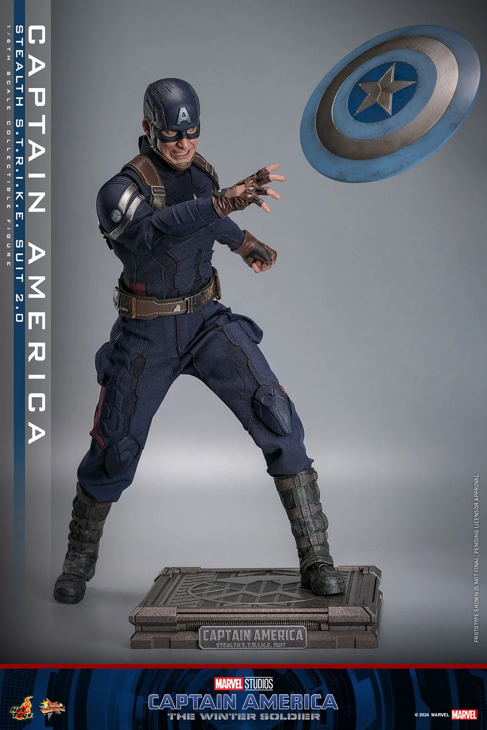 Captain America (Stealth STRIKE Suit) 2.0 Sixth Scale Figure