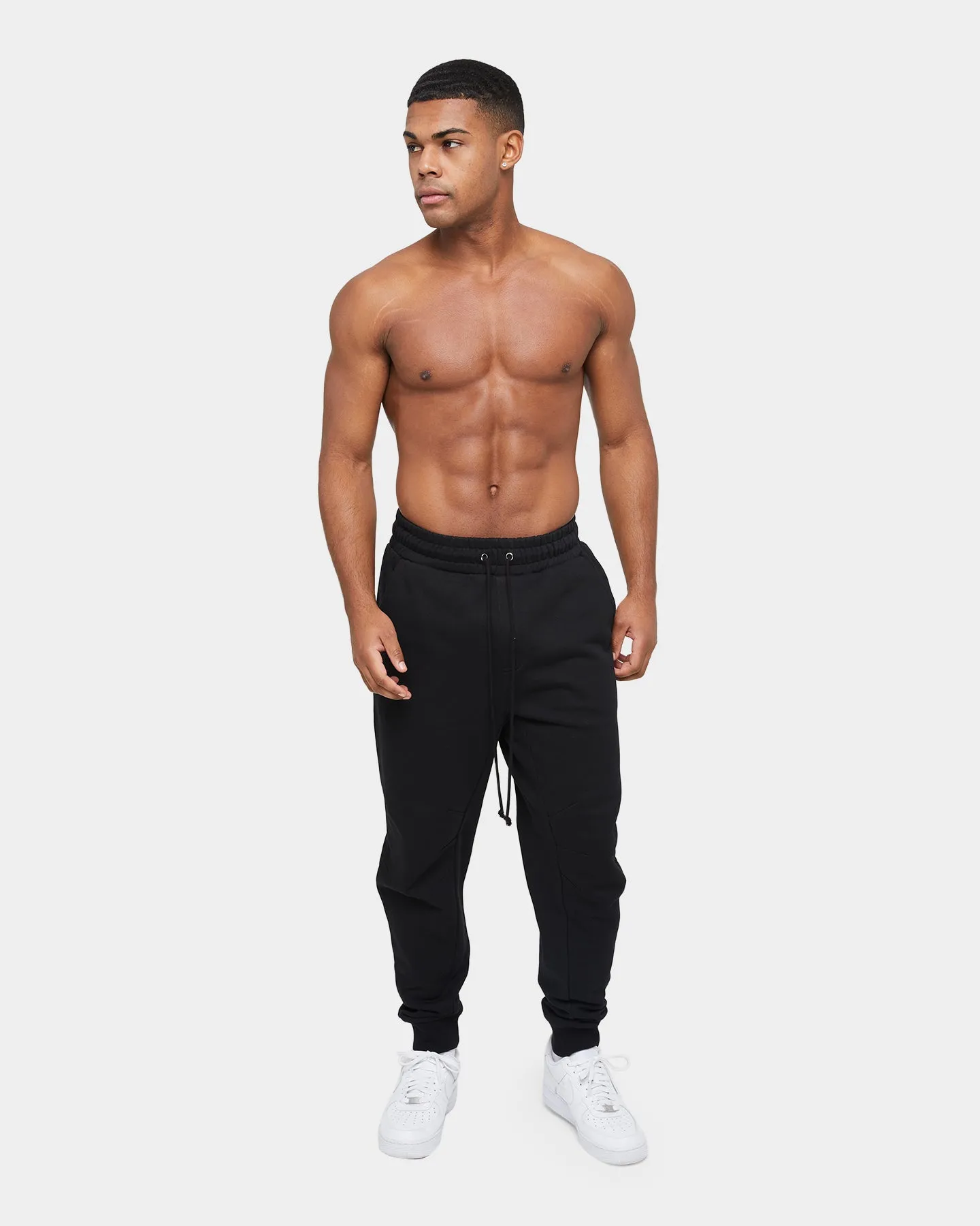 Carre Forme Relaxed Track Pants Black