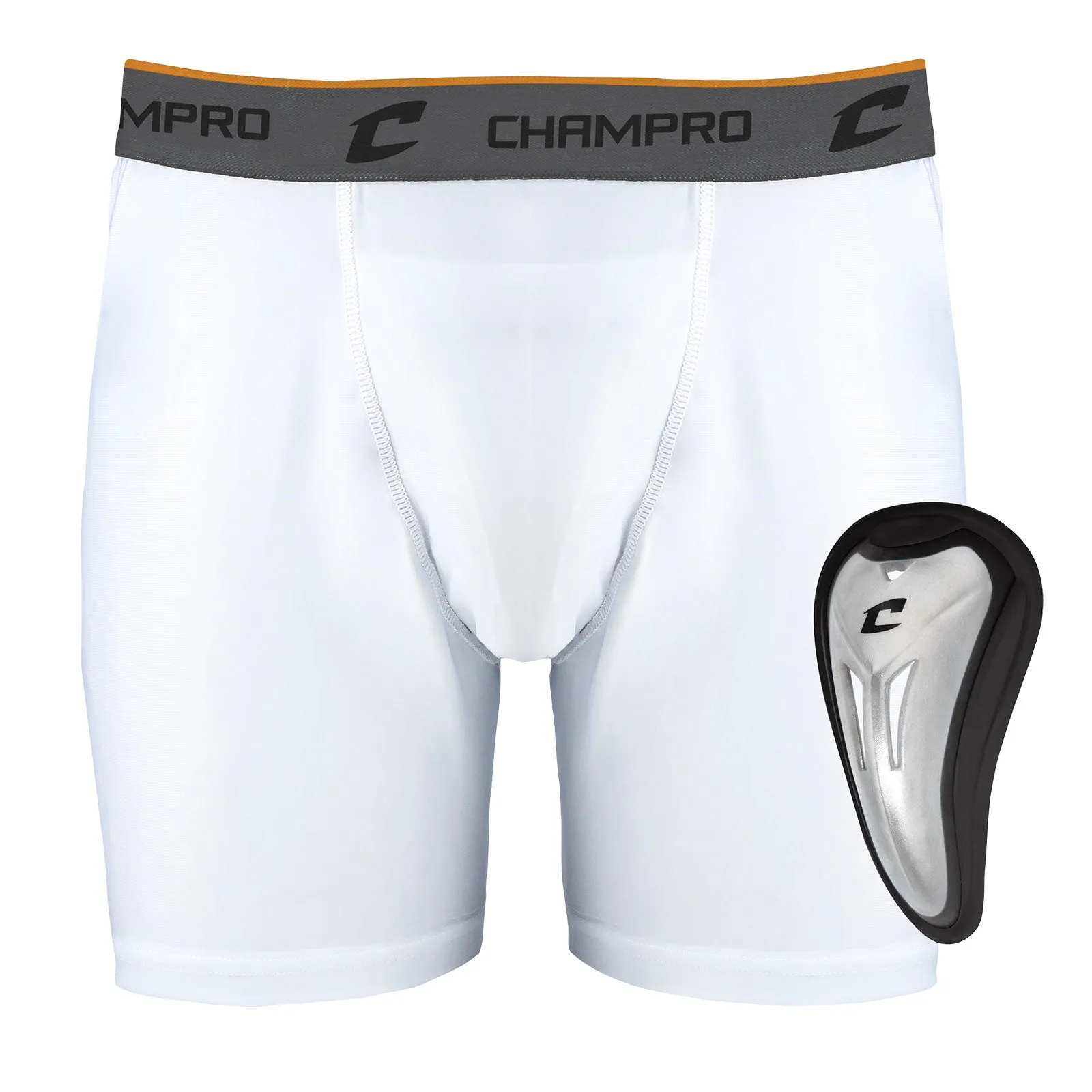 Champro Adult Compression Boxer Short With Cup