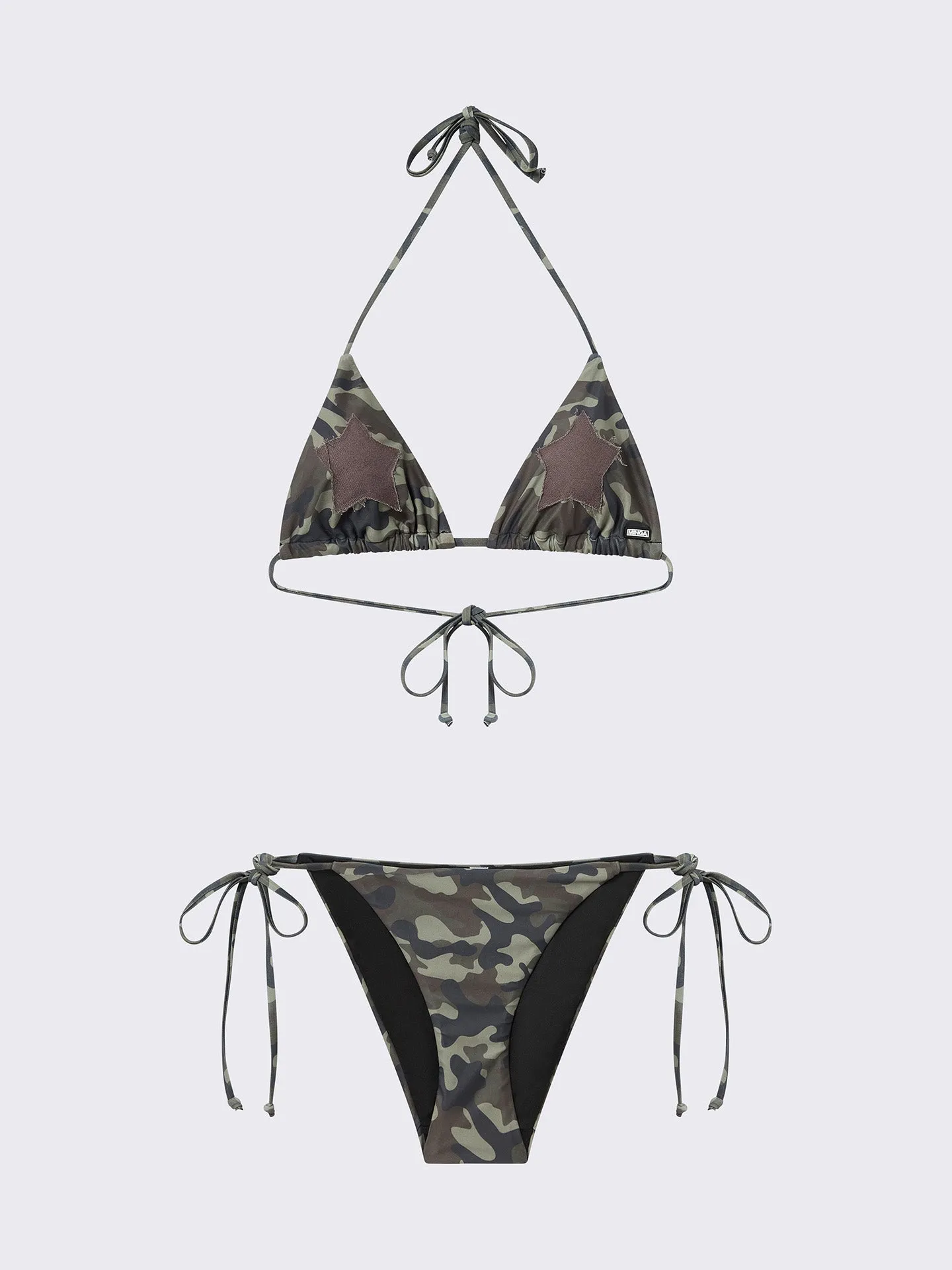 Combat Starlet Camo Tie Side Bikini Bottoms