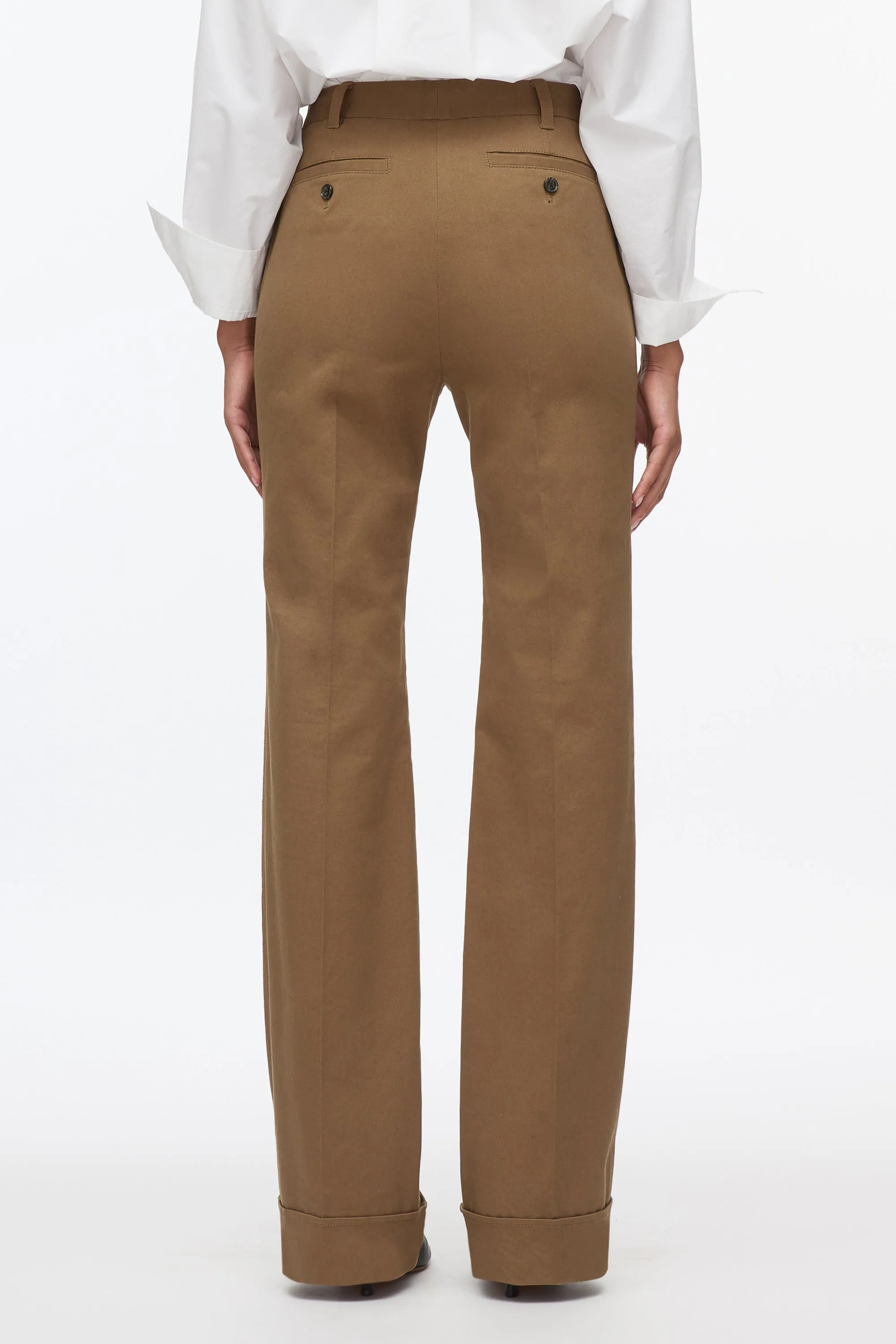 Cuffed Kick Flare Pant