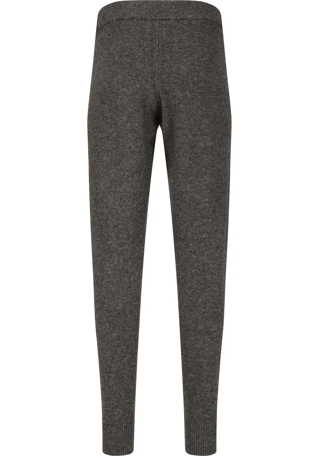 Daviana  Knitted Pants - Grey Melange