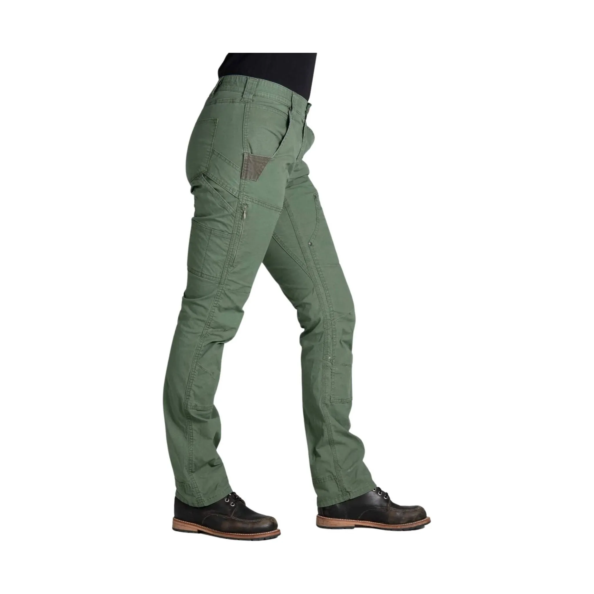 Dovetail Women's Britt X Ultra Light Work Pants - Lichen Green Ripstop