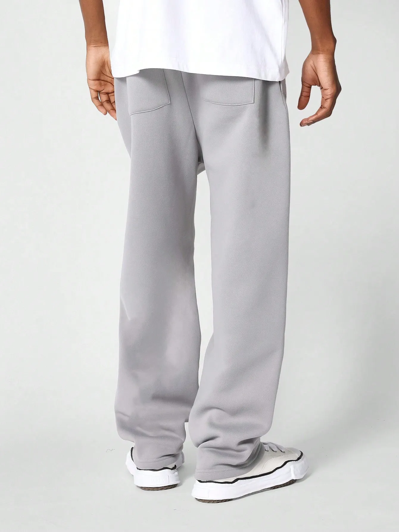 Drop Crotch Jogger With Embossing