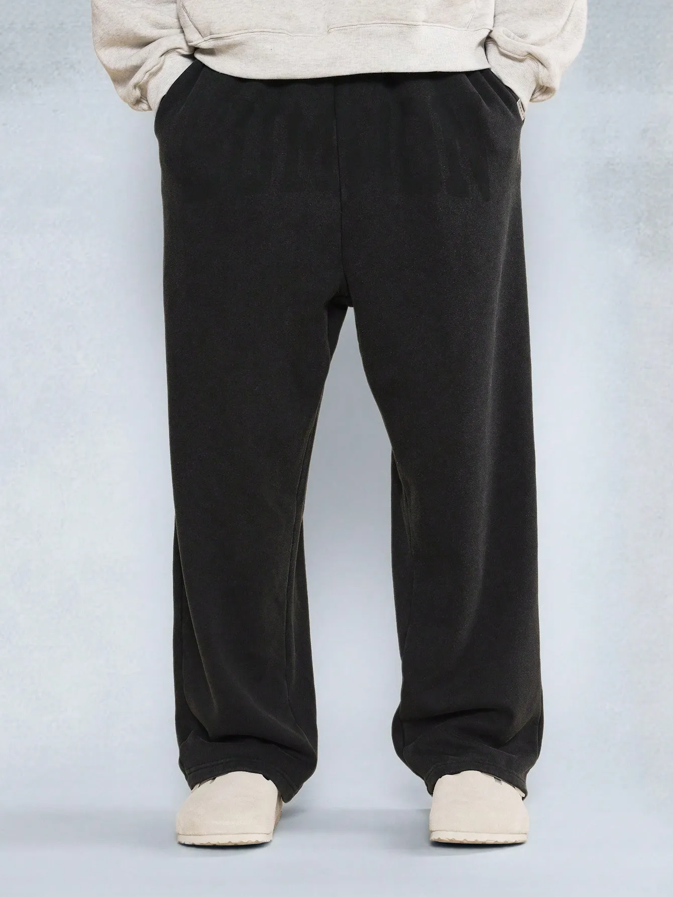 Drop Crotch Jogger With Front Graphic Print