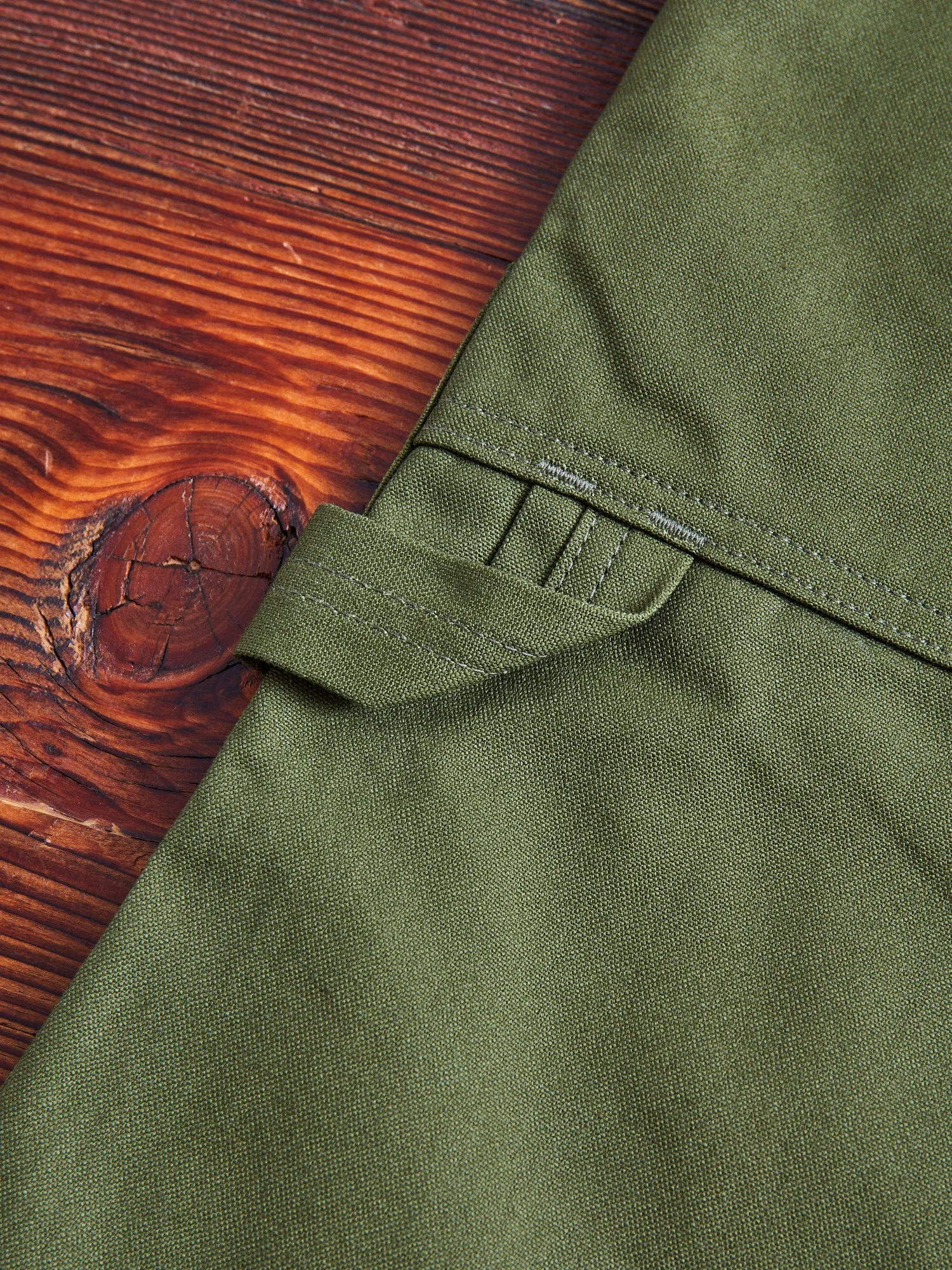 Fall Leaf Tough Pants in Olive Duck Canvas