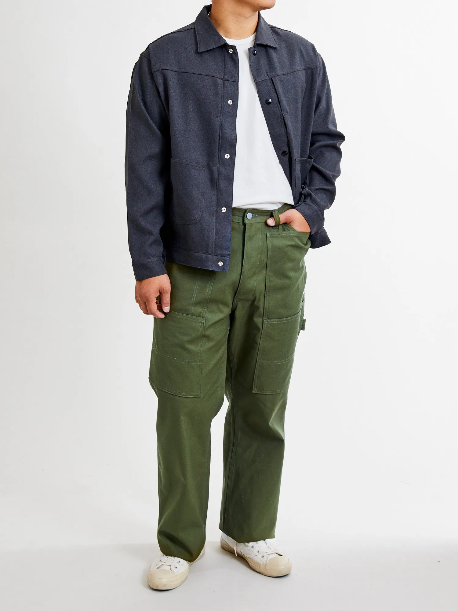 Fall Leaf Tough Pants in Olive Duck Canvas