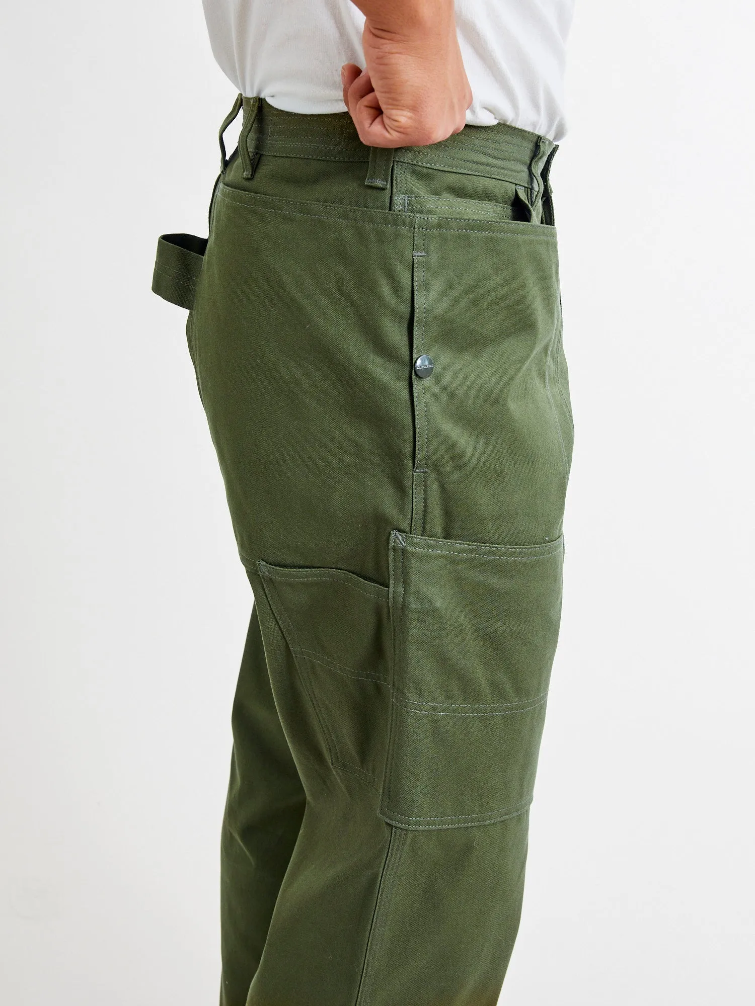 Fall Leaf Tough Pants in Olive Duck Canvas