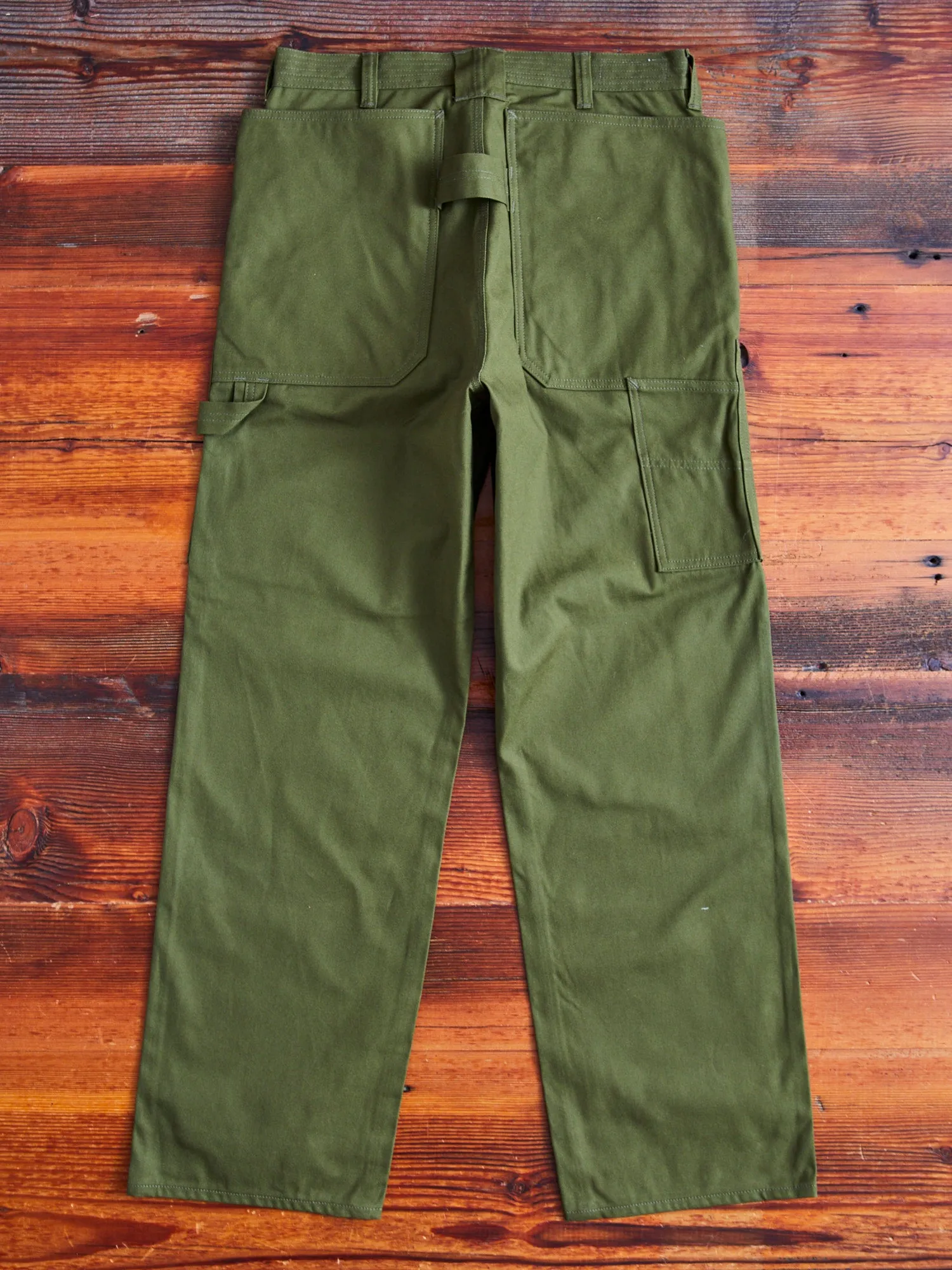 Fall Leaf Tough Pants in Olive Duck Canvas