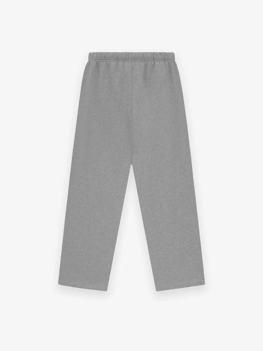 Fear of God Essentials Fleece Relaxed Sweatpants in Dark Heather Oatmeal