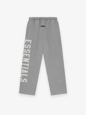 Fear of God Essentials Fleece Relaxed Sweatpants in Dark Heather Oatmeal