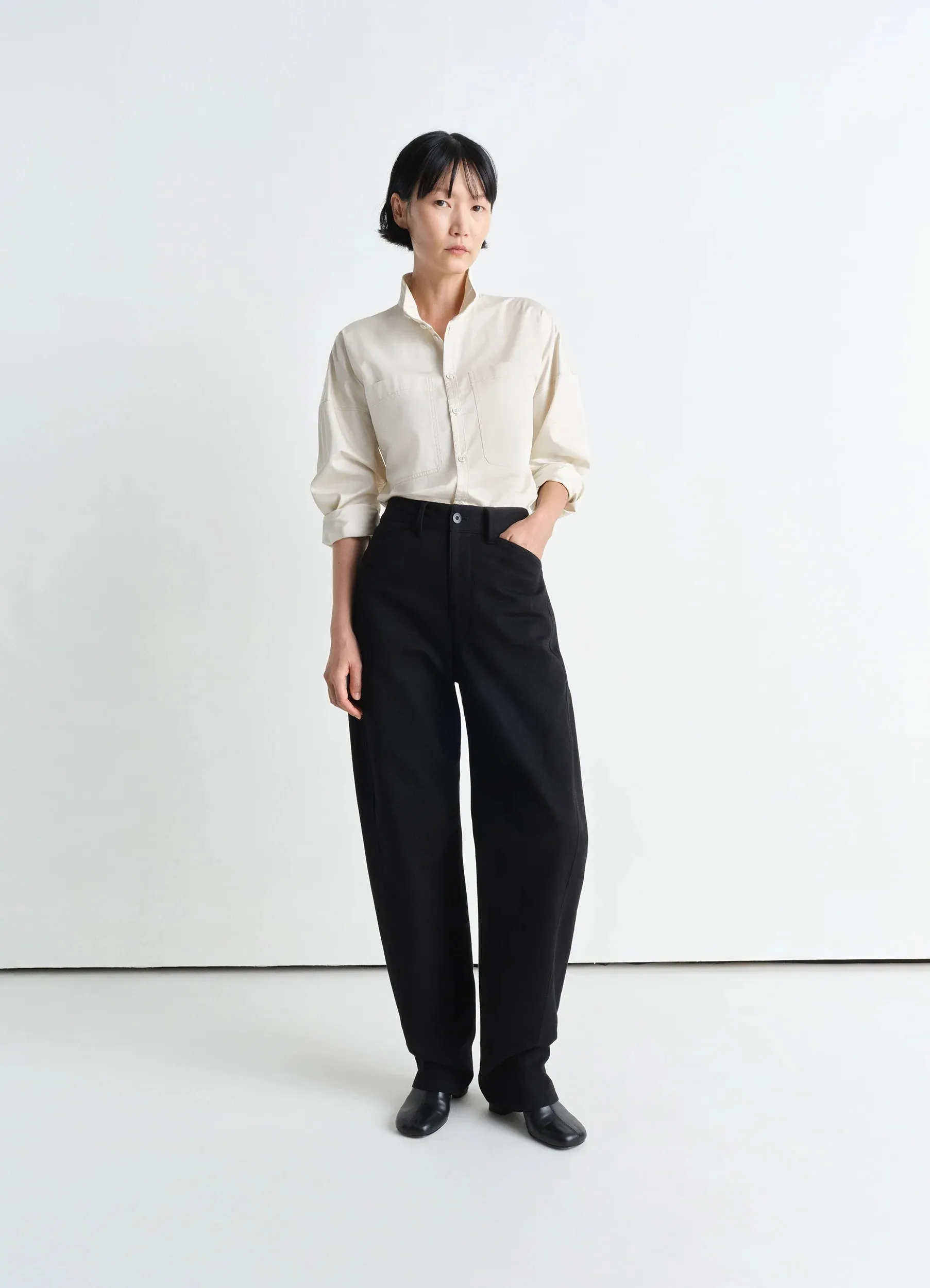 FIVE POCKET TWISTED PANTS