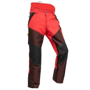 Gladiator Extreme Chainsaw Trousers Red Type A