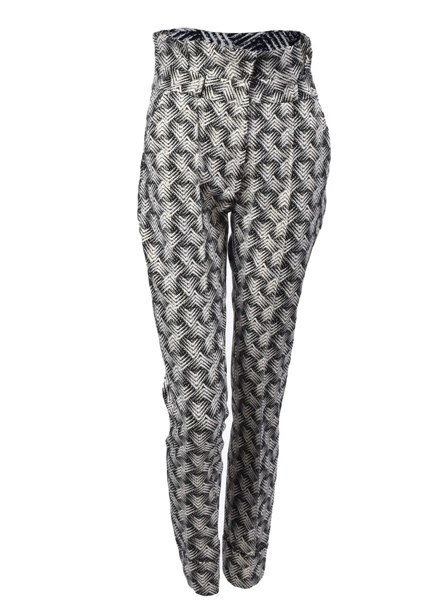 Glitter Jacquard Pants