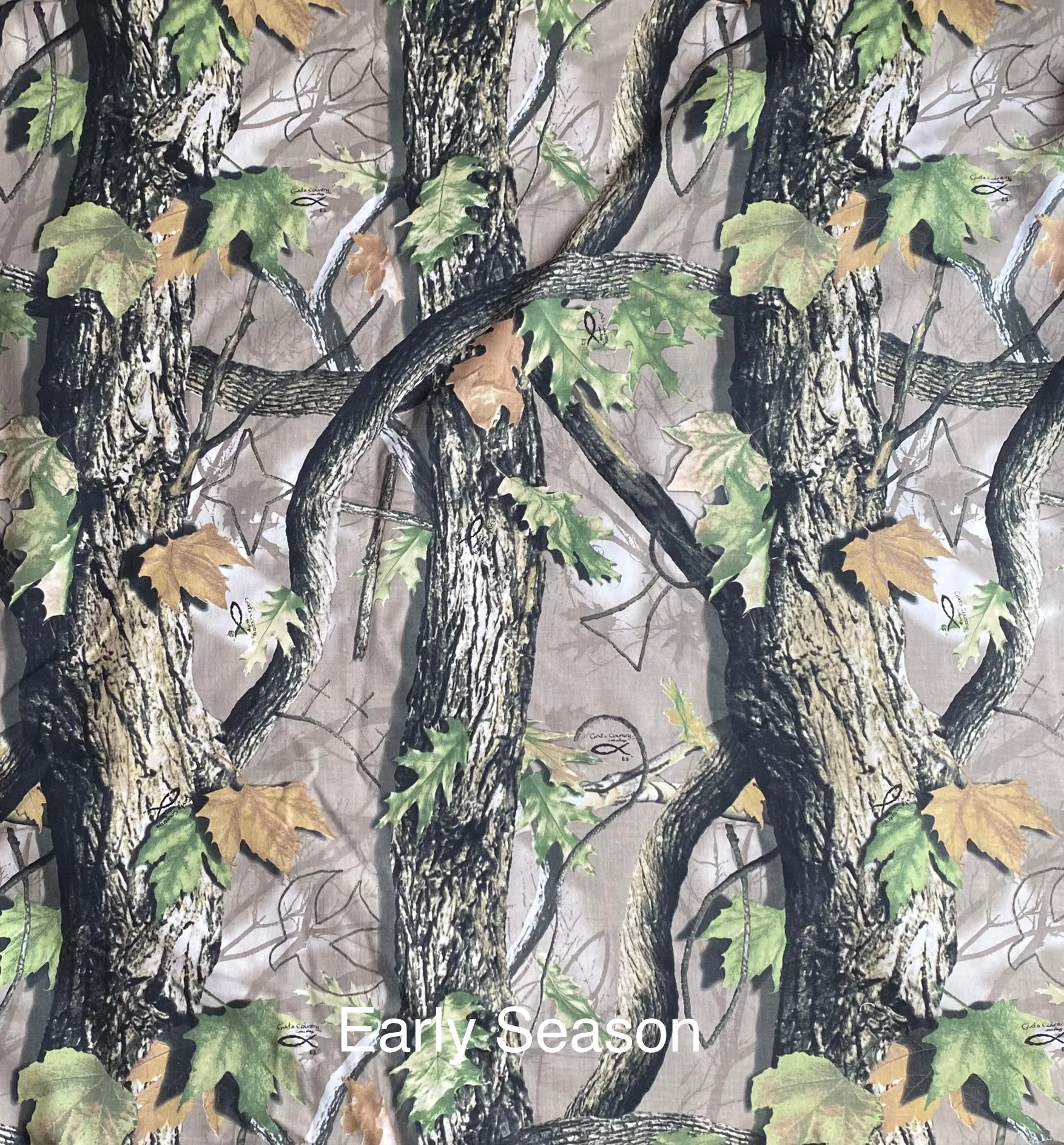 God's Country Camouflage Fabric by the Yard