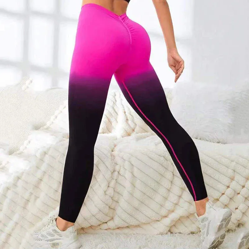 High-Elastic Knitting Fashion Yoga Sport Legging with V-Waist