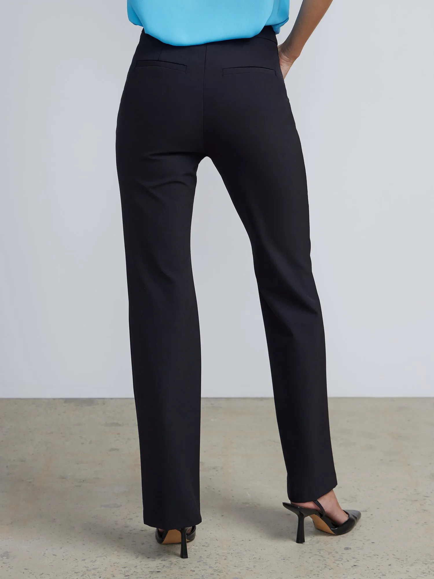 High Rise Bootcut Pants