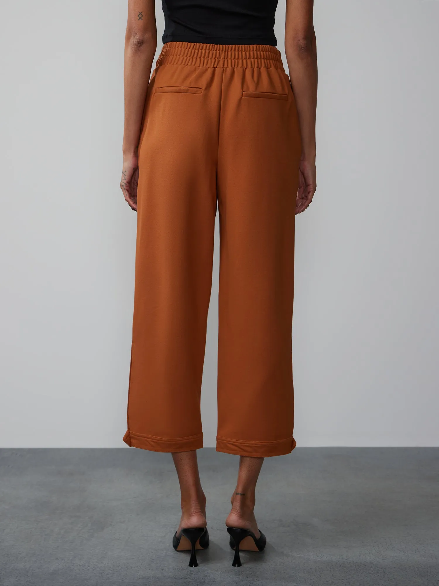 High Rise Ponte Pant