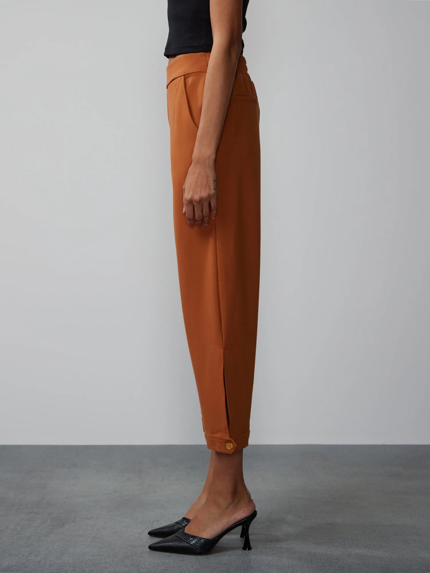 High Rise Ponte Pant