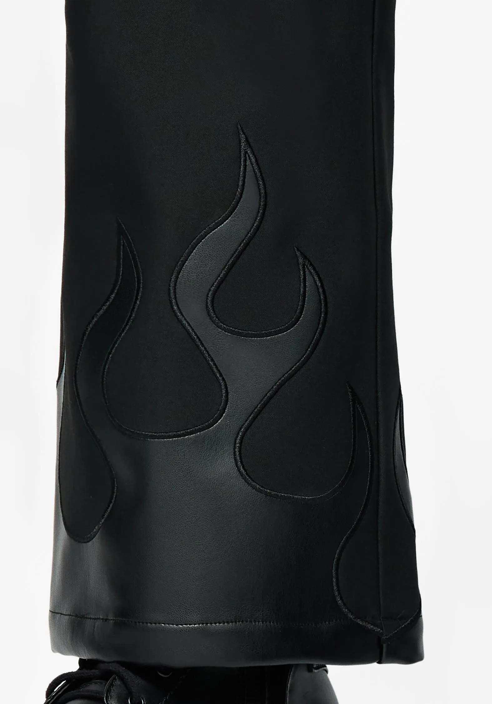 Ignite Faux Leather Tailored Trousers