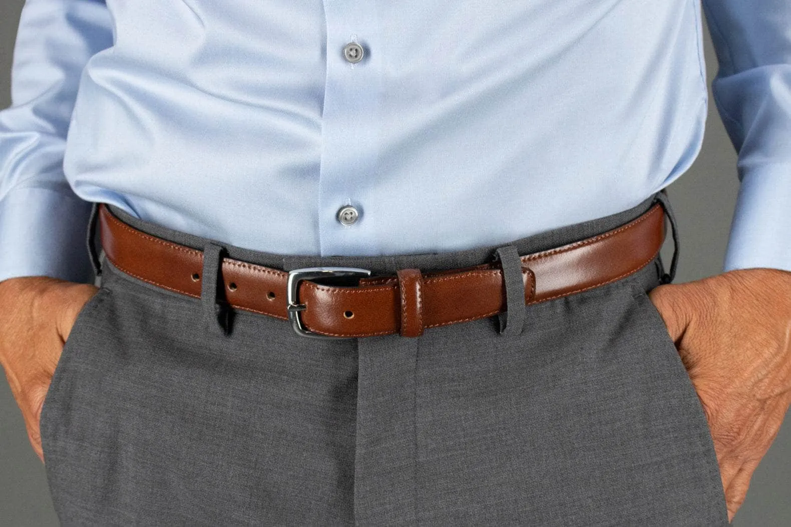 Jameson 31mm Genuine Leather Dress Belt