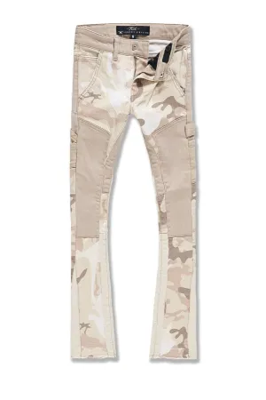 Kids Stacked Carlsbad Denim (Sand Camo)