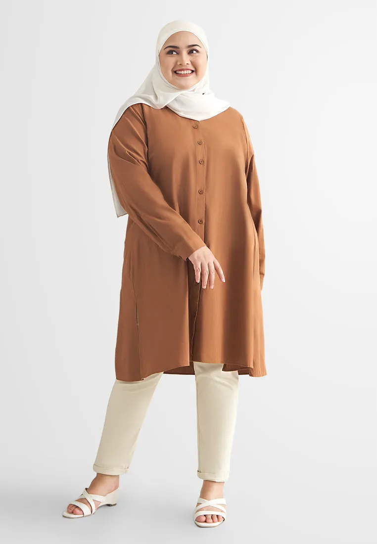 Lucetta Long Relaxed Button Shirt