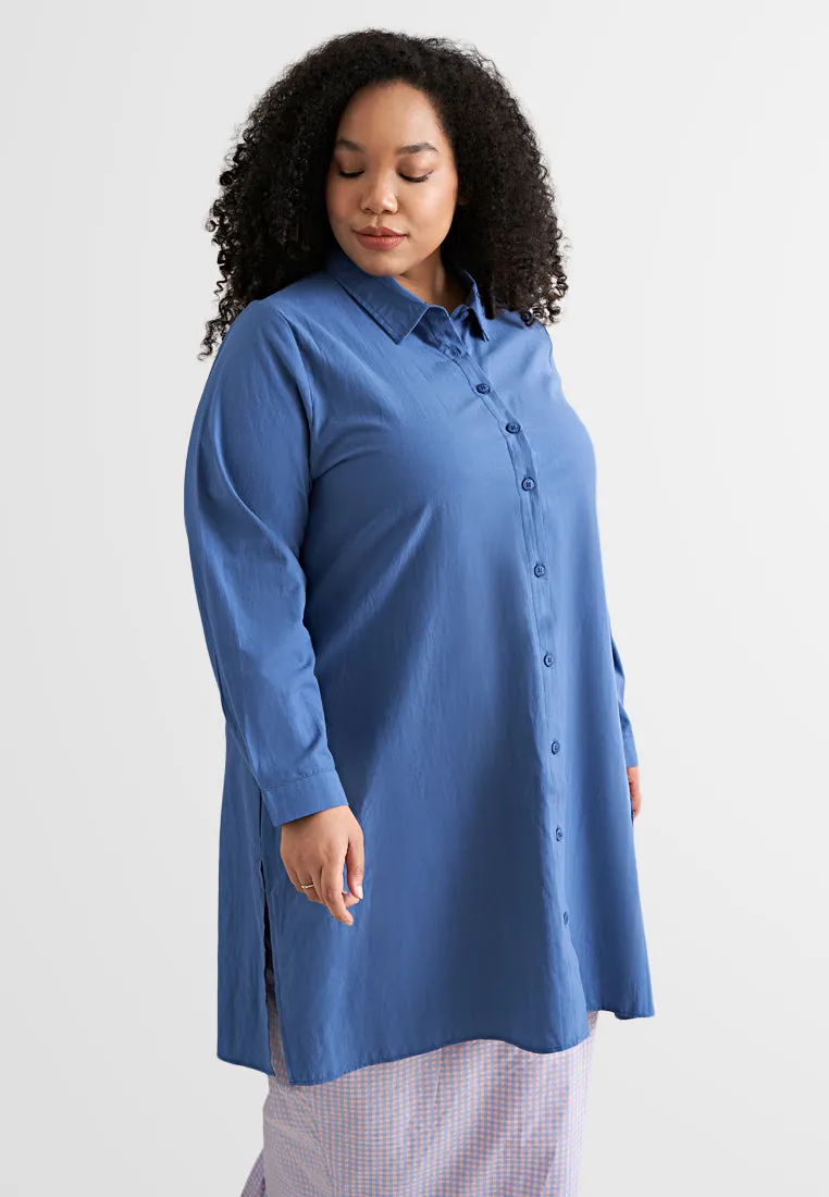 Lucetta Long Relaxed Button Shirt