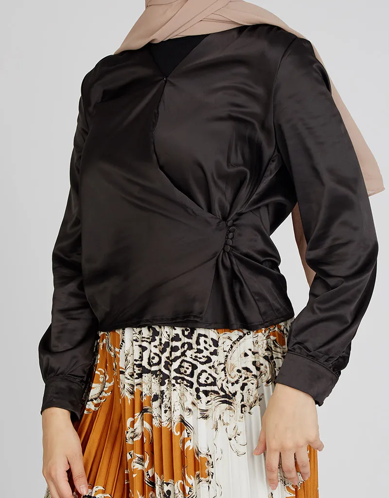 Mara Satin Blouse