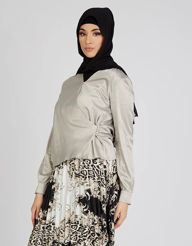 Mara Satin Blouse