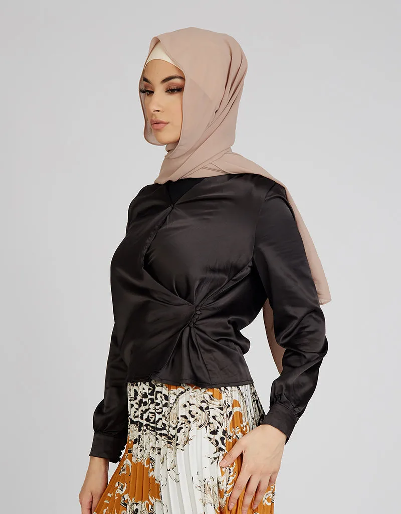 Mara Satin Blouse