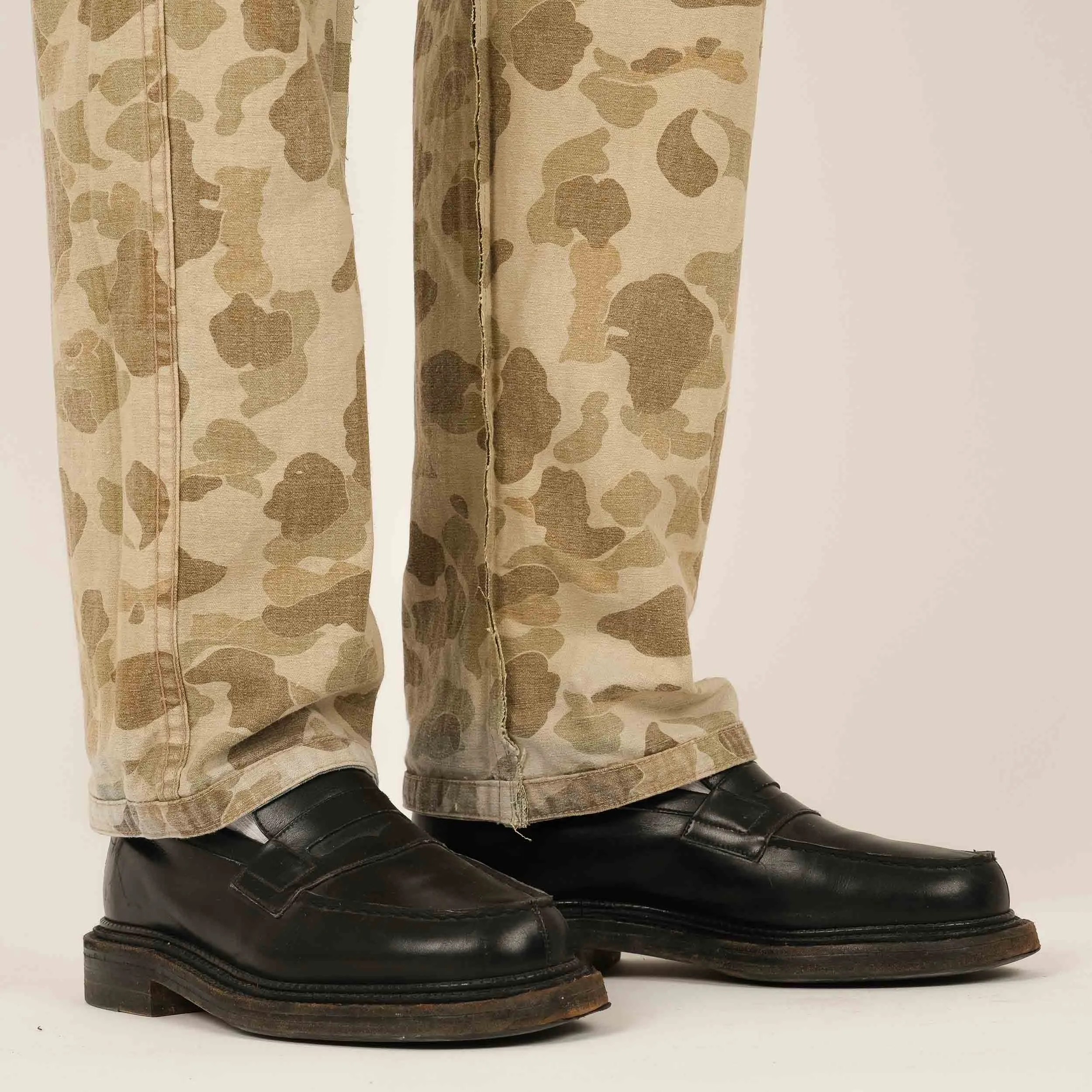 MODIFIED USMC P44 FROGSKIN REVERSIBLE HBT CAMO PANTS