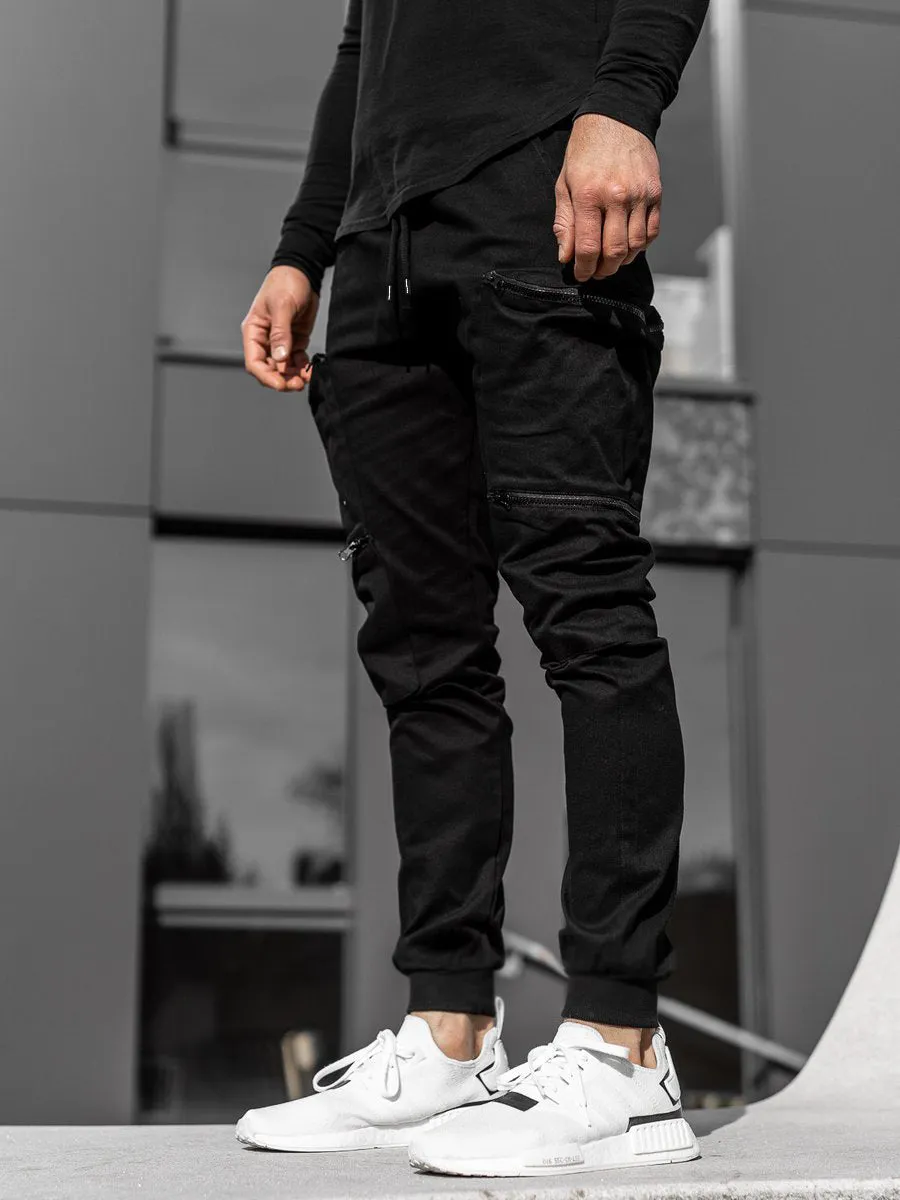 Multi Pocket Men Fashion Tethered Pants