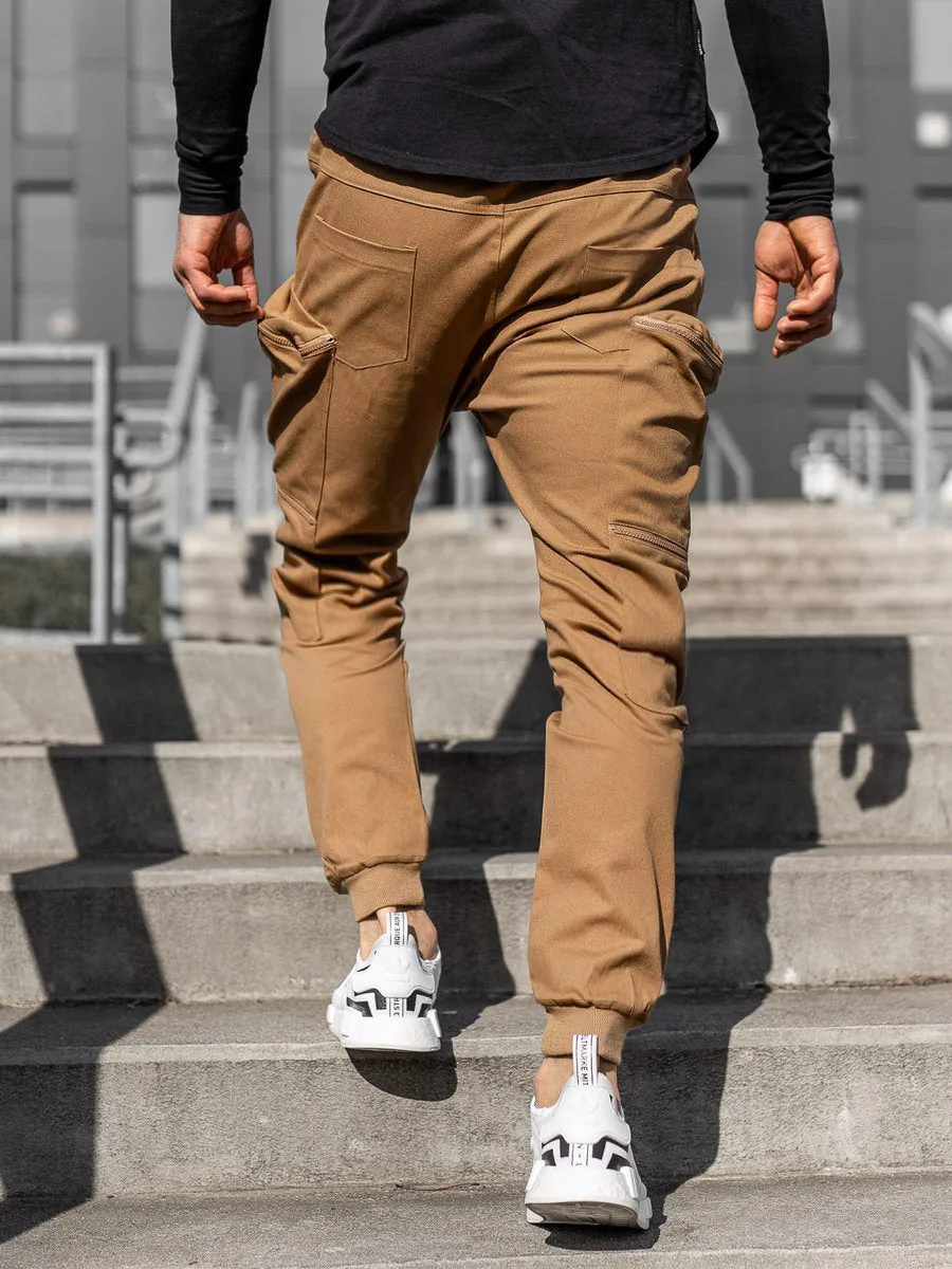 Multi Pocket Men Fashion Tethered Pants