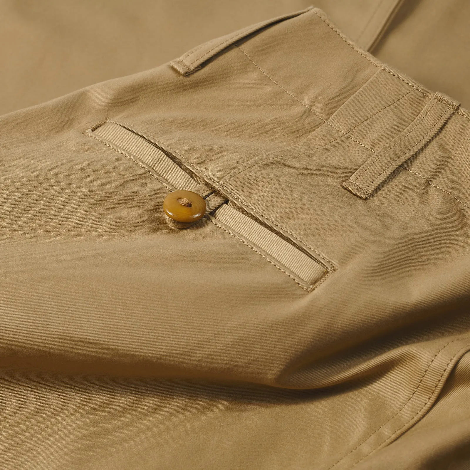 Nigel Cabourn Beige Chino Pants