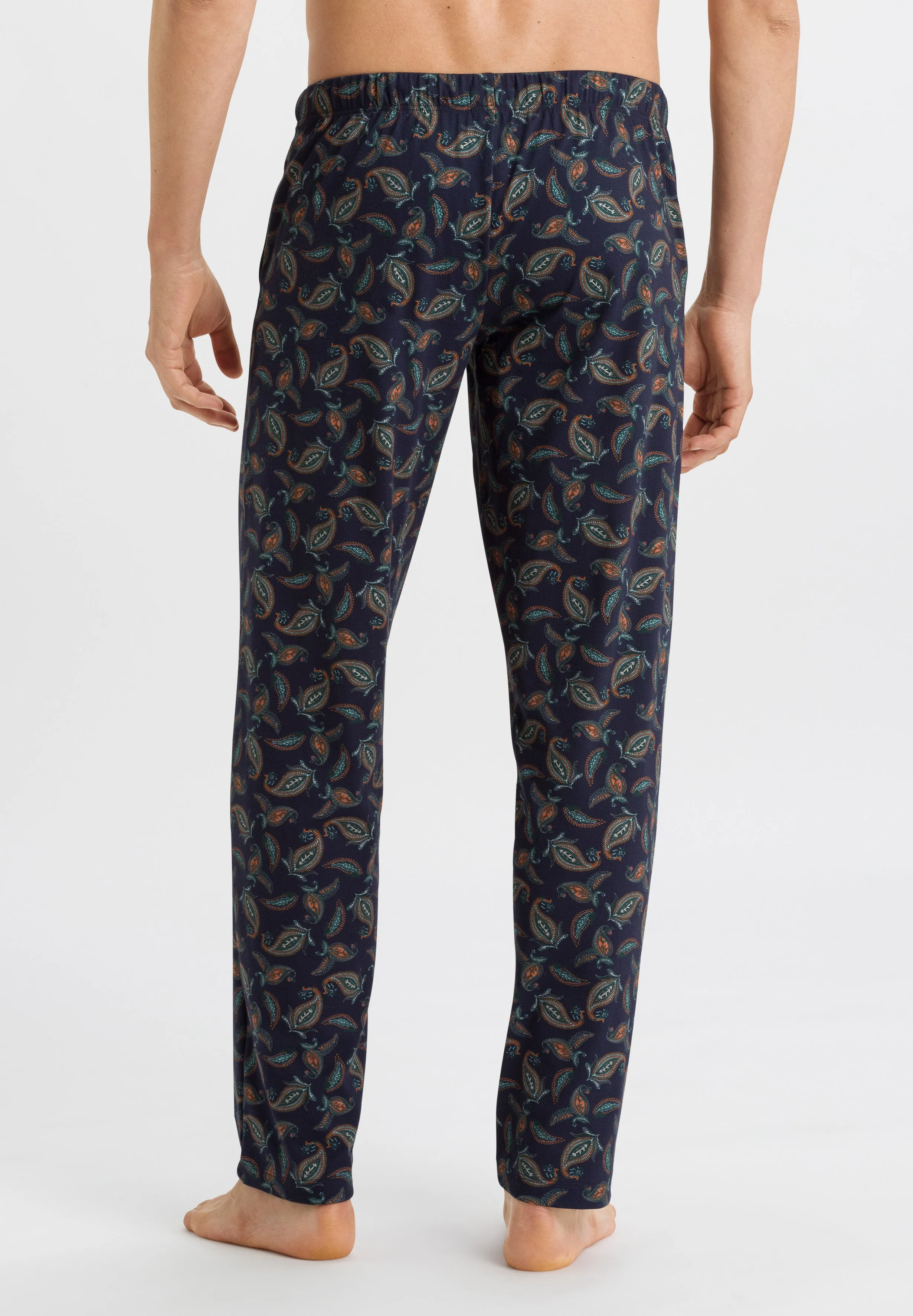 Night And Day Cotton Drawstring Pajama Pants | Floral Paisley Print 75216-2940