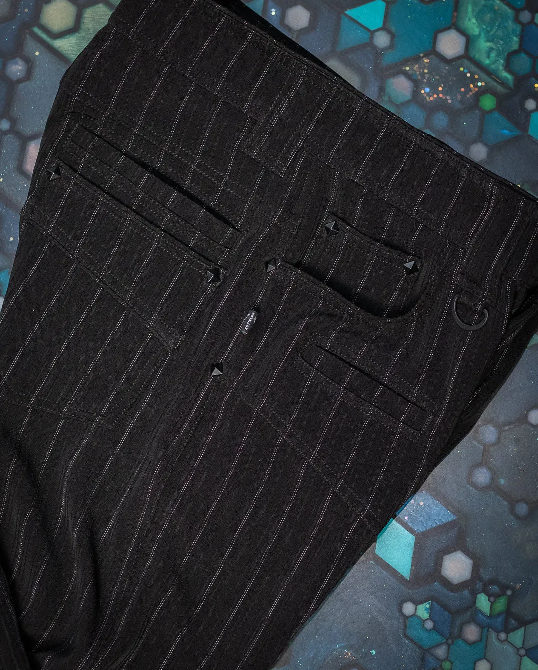 Pants Men / Twill Stretchy - Stretchy BLACK PIMP